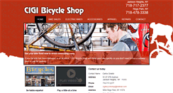 Desktop Screenshot of cigibicycleshop.com